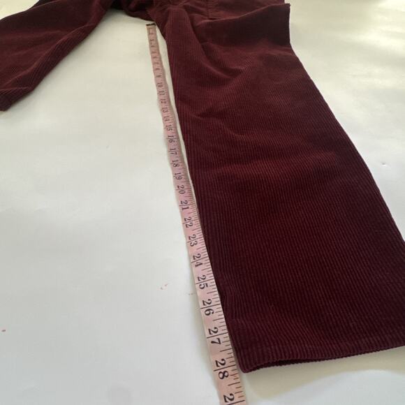 Empyre Corduroy Pant Red Mens 30x28 Casual Skate Streetwear Y2K - Picture 9 of 13